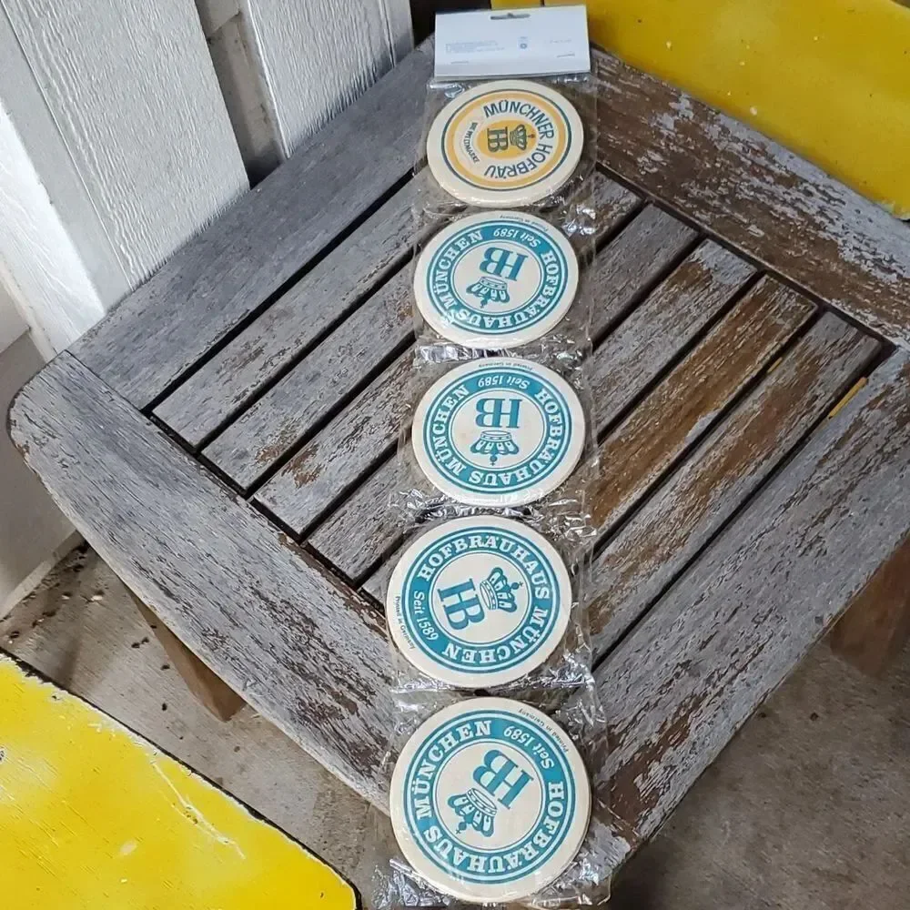 Hofbrauhaus Munchen Beer Stein Coasters Set of 20 Made on Germany